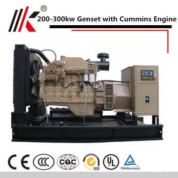 AVEC CUMMINS MOTEUR SILENCIEUX GENSET SOUNDPROOF 200KW DIESEL GENERATEUR PRIX EN INDE